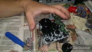 Panasonic SA PM39D.Сборка и ремонт лентопротяжного механизма.№174