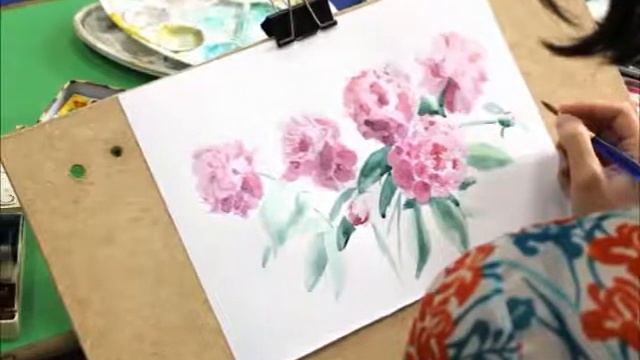 Скетчим цветы! смотреть онлайн