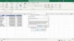 learn excel online - protect sheet in excel