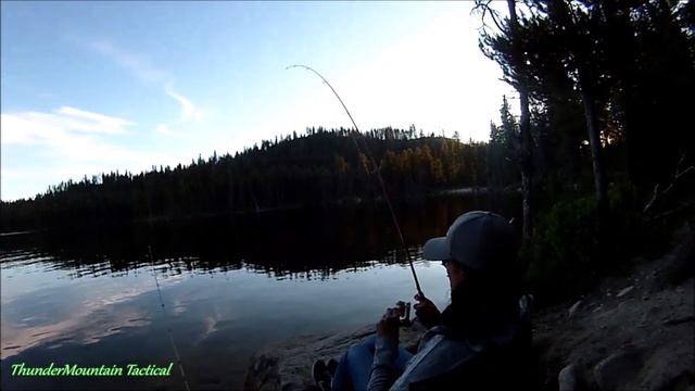 Warm Lake Idaho Catching Rainbow Trout with Power Eggs!! смотреть онлайн