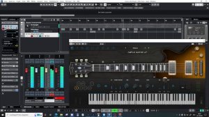 Cubase 12 - Audio-to-MIDI-Chords with Ample Guitar LP - ASIA - Daylight