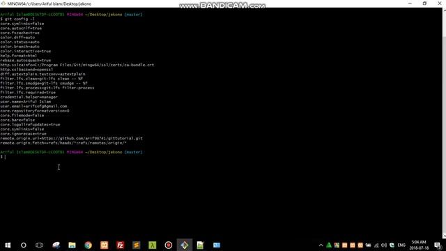 4 Git Setup and Config in Local Computer смотреть онлайн