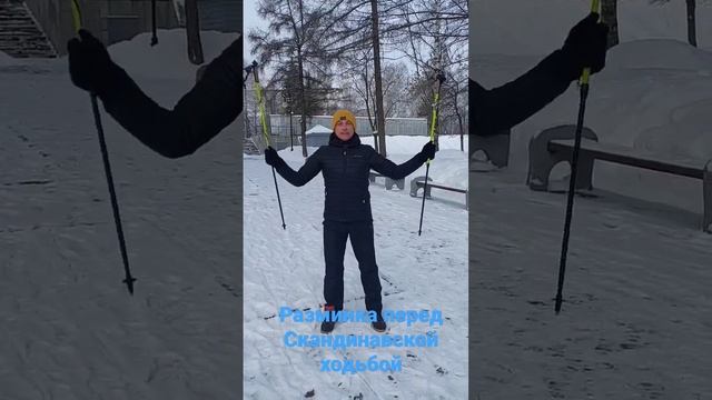 Nordic walking. Северная ходьба. Разминка. смотреть онлайн