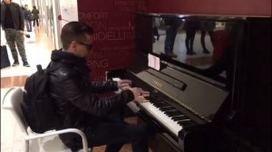 É successo ancora!  ho trovato un pianoforte nella stazione Santa Maria Novella di Firenze!