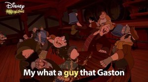 Gaston | Beauty And The Beast Lyric Video | DISNEY SING-ALONGS