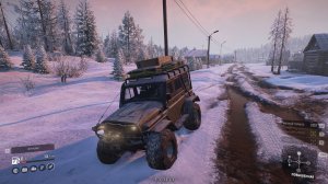 SnowRunner Состязание Забег на выносливость за 7:59 на KHAN 39 Marshall