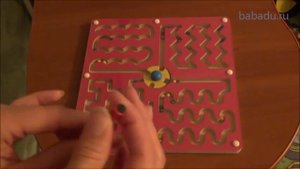 Лабиринт с шариками "Змейка" Мир Деревянной Игрушки