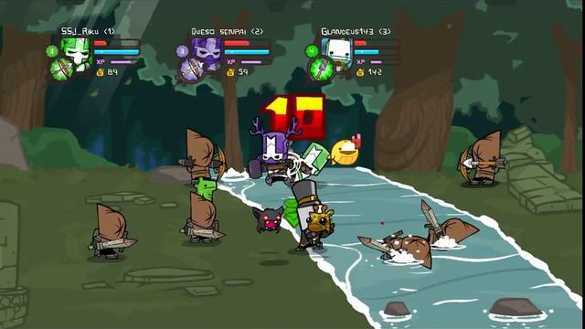 LOOKING AWFULLY GREEN- Castle Crashers Part 2 смотреть онлайн