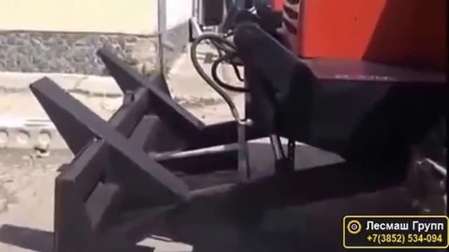 ТТ4 Трактор трелевочный ТТ 4 с толкателем, техника для лесозаготовки