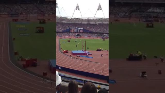 Renaud Lavillenie at the anniversary games in London