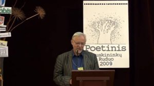 Haiku reading : Andres Ehin (ESTONIA)