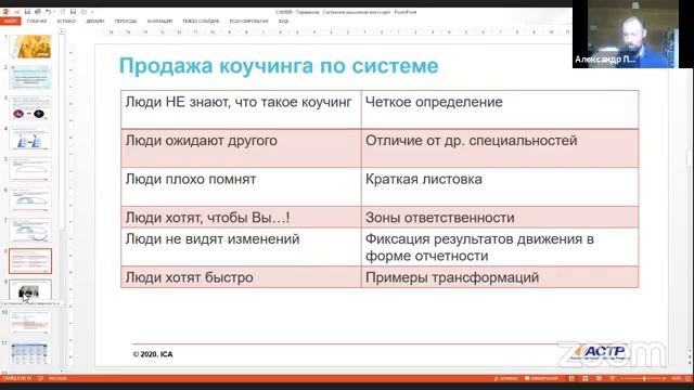Александр Парамонов — «Системное мышление коуча для устойчивых результатов»