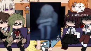 Bsd react to atsushi | Bungo stray dogs | Tw |