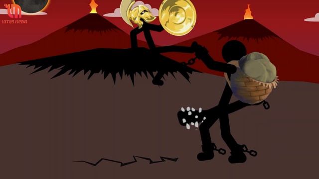 2D Animation Golden Spearton Revenge - Stick War Funny Moments - Stick Boy смотреть онлайн