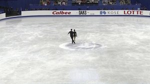 Наталья Забияко и Александр Энберт вышли в финал Гран-при по фигурному катанию