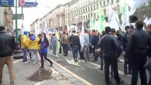 1st of May Demonstration in Moscow (Russia)