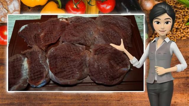 Эскалоп с грибами смотреть онлайн