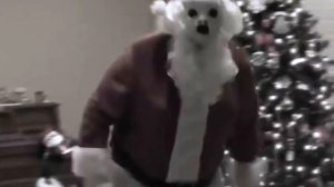 Живой Санта Клаус заснятый на камеру!