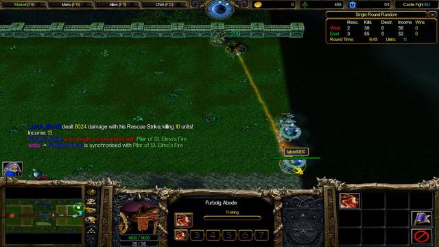 Warcraft 3, Castle Fight #125 смотреть онлайн