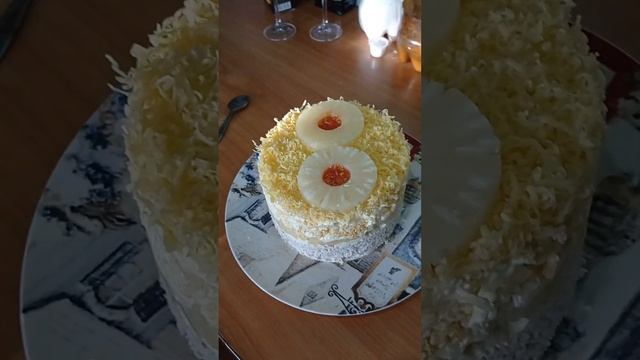 РЕЦЕПТ САЛАТА С АНАНАСАМИ