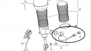 Клапан демпфирования Ауди A6C6(4F)3.0TDI Dampening Adjustment Valve |Ventil für Dämpfungsverstellung
