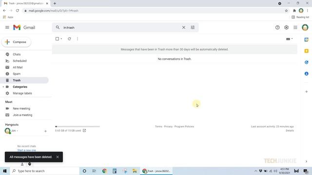 How to Automatically Empty the Trash in Gmail смотреть онлайн