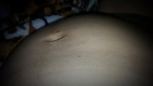 Шевеление плода.22 недели.