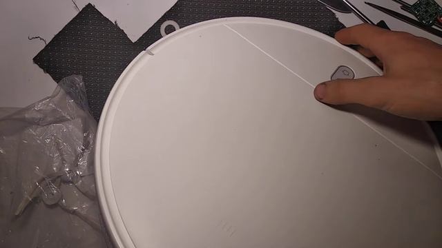 Разборка Mi Robot Vacuum-Mop Essential MGSTG1. Не работает влажная уборка. Датчик не реагирует.