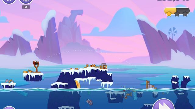 Angry Birds Reloaded · Frost Festival: Week 5 · 3 Estrellas ⭑⭑⭑ смотреть онлайн