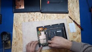 Как разобрать планшет Lenovo для замены разьема