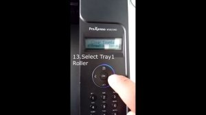 Samsung ProXpress M3825: How to reset the error "Replace new Tray1 Roller"