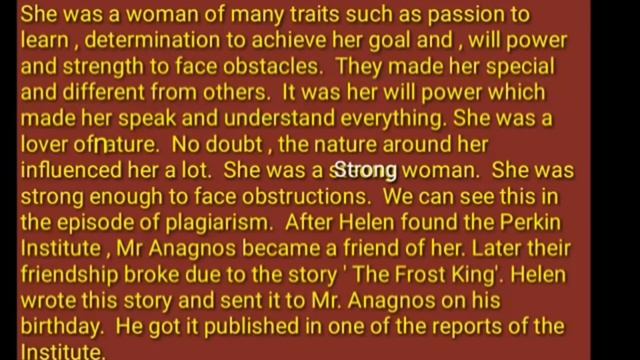 Character Sketch Of Halen Keller 3rd And 5th Semester General English The Story Of My Life смотреть онлайн