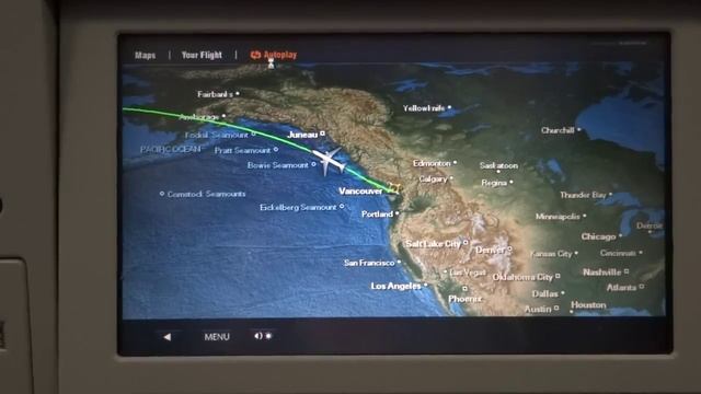 Trip round the world-2012. Flight Vancouver - Pekin.mp4