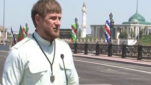 Открытие моста имени Бамат-Гирея-Хаджи Митаева.mp4