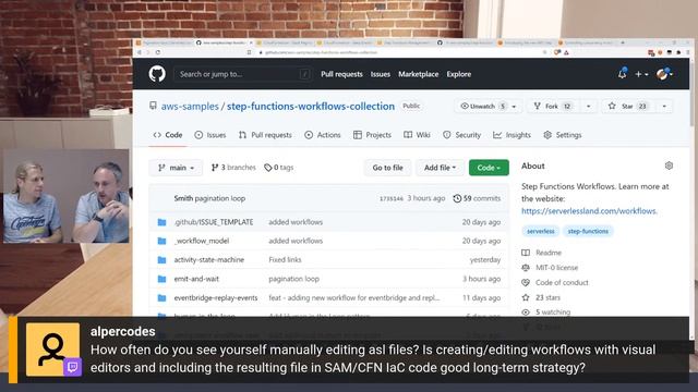 The AWS Step Functions Workflows Collection | Serverless Office Hours смотреть онлайн