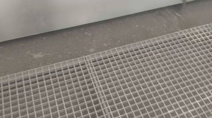 Циркуляция воды в активном водяном полу покрасочной  камеры.