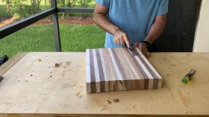 SHOULD YOU BUY WOOD FROM AMAZON? AND MAKING A CUTTING BOARD