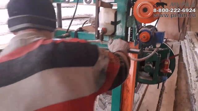 Пилорама ленточная ленточка горизонтальная народная марка pilam.ru смотреть онлайн