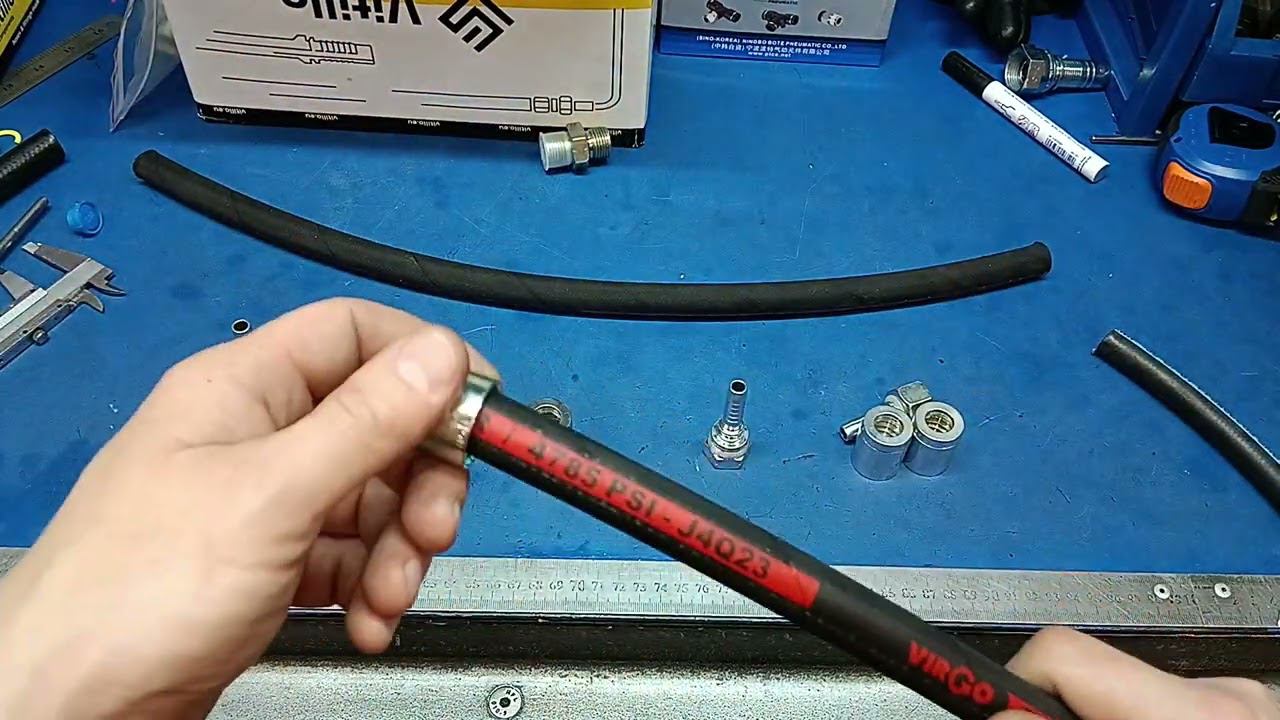 Опрессовка рукава группы 2SN смотреть онлайн