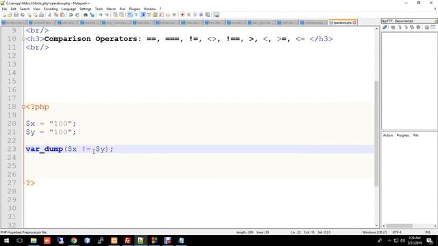 PHP bangla full tutorial for beginners (part#08 -Comparison Operators)- by Nirob Hasan смотреть онлайн