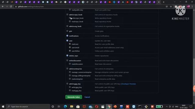 How to generate personal access token on github(HINDI)?/generate personal access token on git#githu