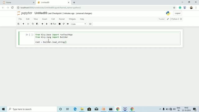 Python Kivy Tutorial - Scrollview widget in Kivy