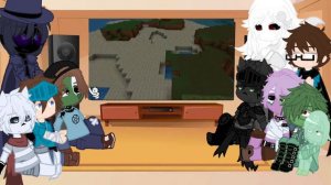 Реакция школы монстров на Майнкрафт для нубов [Gacha Life]