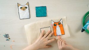 3Д ручка / 3D ручка / Подставка для карандашей / Поделка #3dручка #3dручка #поделка