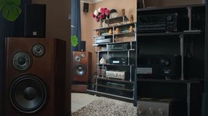 Акустика  VICTOR   SX 900 + Усилитель  SANSUI AU 07 Anniversary + Посеребренный кабель 24AWG OCC.+