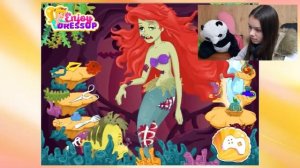 Обзор Игры Принцесса Ариель Игры для Девочек