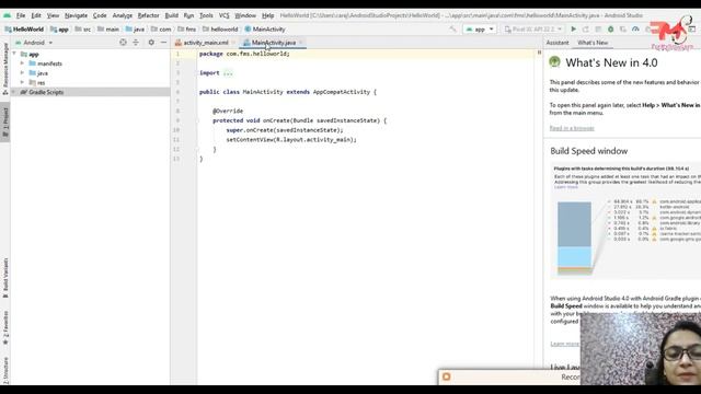 #3 Creating First Android App | Hello World App using Android | Android Development Tutorial 2020 смотреть онлайн