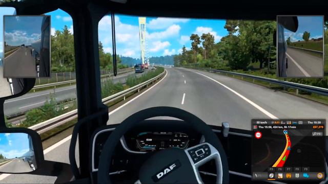 Euro Truck Simulator 2 - Daf XF 2021 @JPGamesOfficial