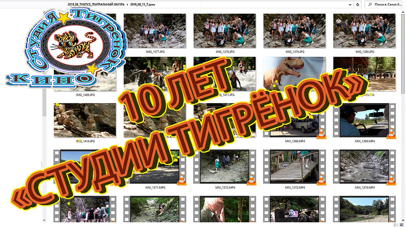 Студии Тигренок 10 лет