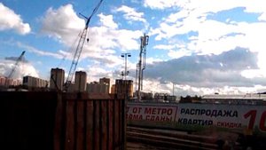 Строительство станции метро Котельники